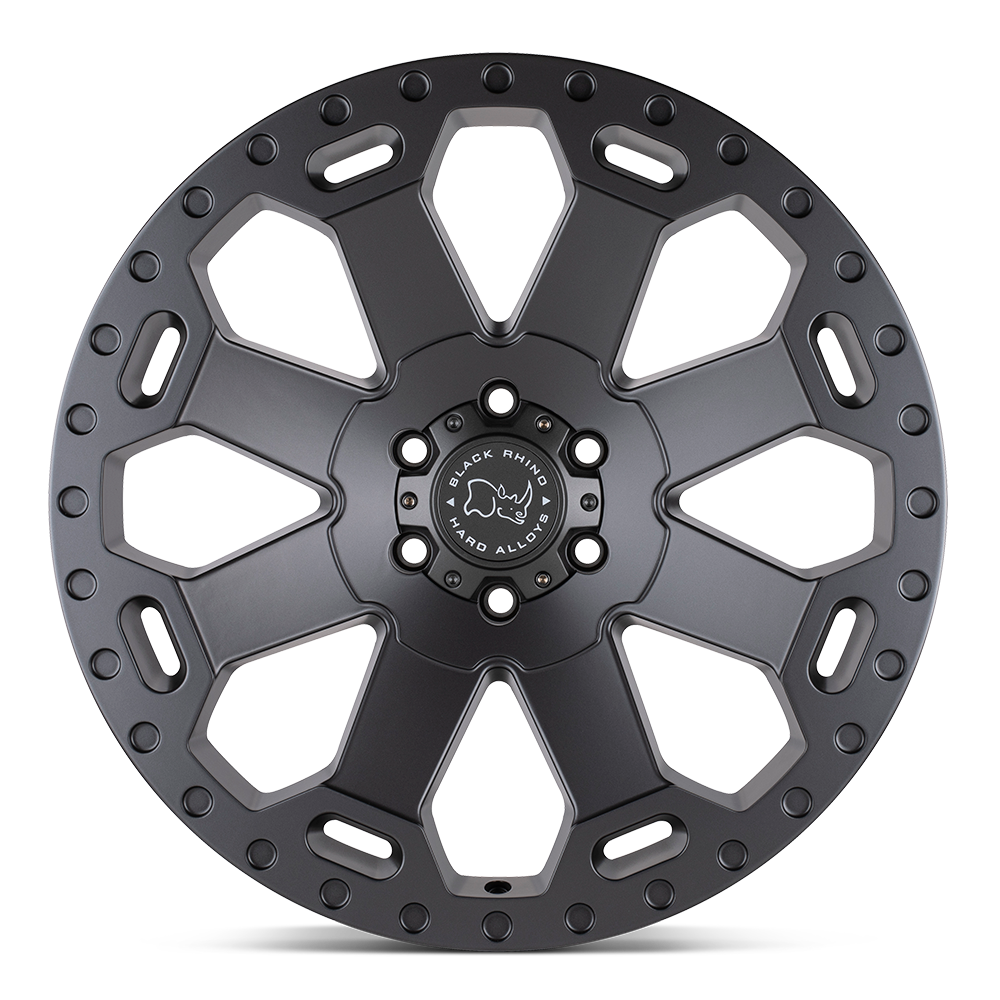 4 Llantas Black Rhino Warlord Matte GunMetal 20x9" 6x135