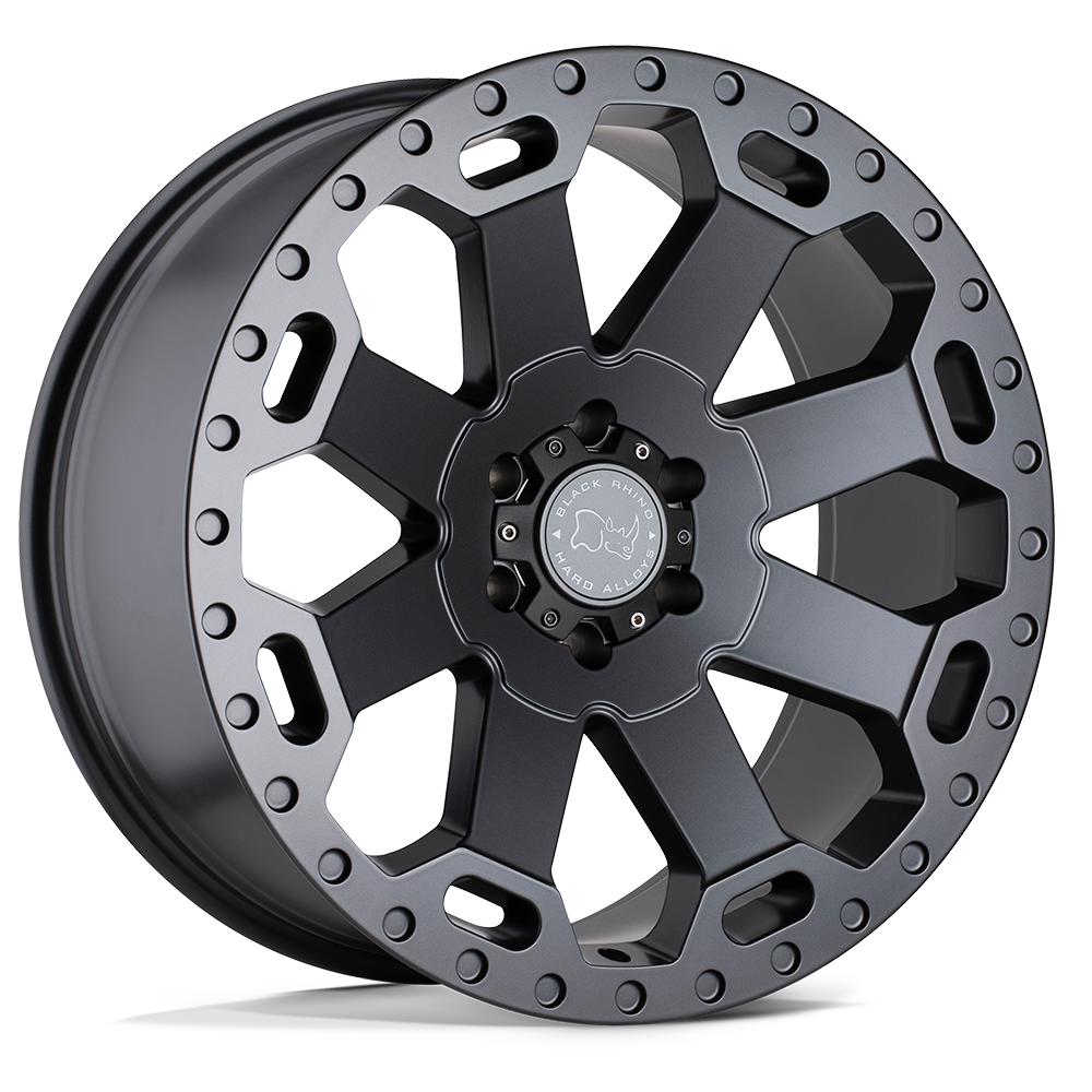 4 Llantas Black Rhino Warlord Matte GunMetal 20x9" 6x135