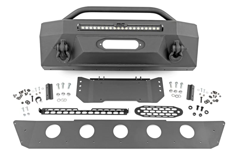 Bumper delantero con barra LED Rough Country Toyota 4Runner (14-22)