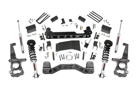 Kit de suspensión completa 4" Rough Country N3 Ford F150 (15-20)
