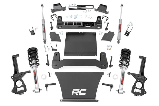 Kit de suspensión completa 4" Rough Country N3 Chevrolet Silverado TrailBoss (19+)