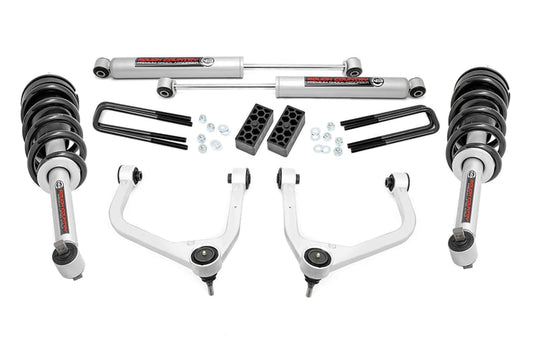 Kit de suspensión completa 3.5" Rough Country N3 Chevrolet Silverado (19+)