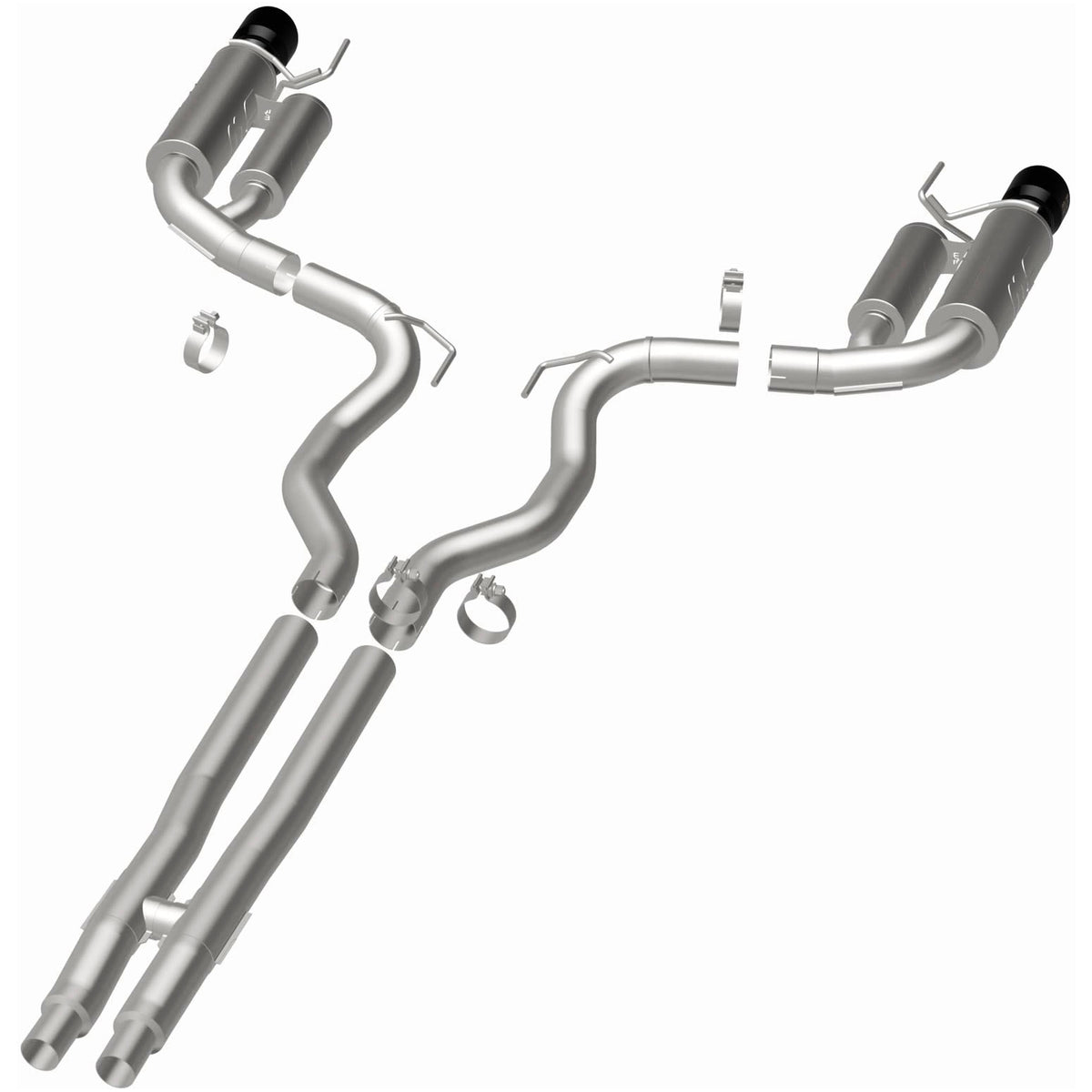 Linea de escape completa MagnaFlow Competition Series Ford Mustang GT (24+)