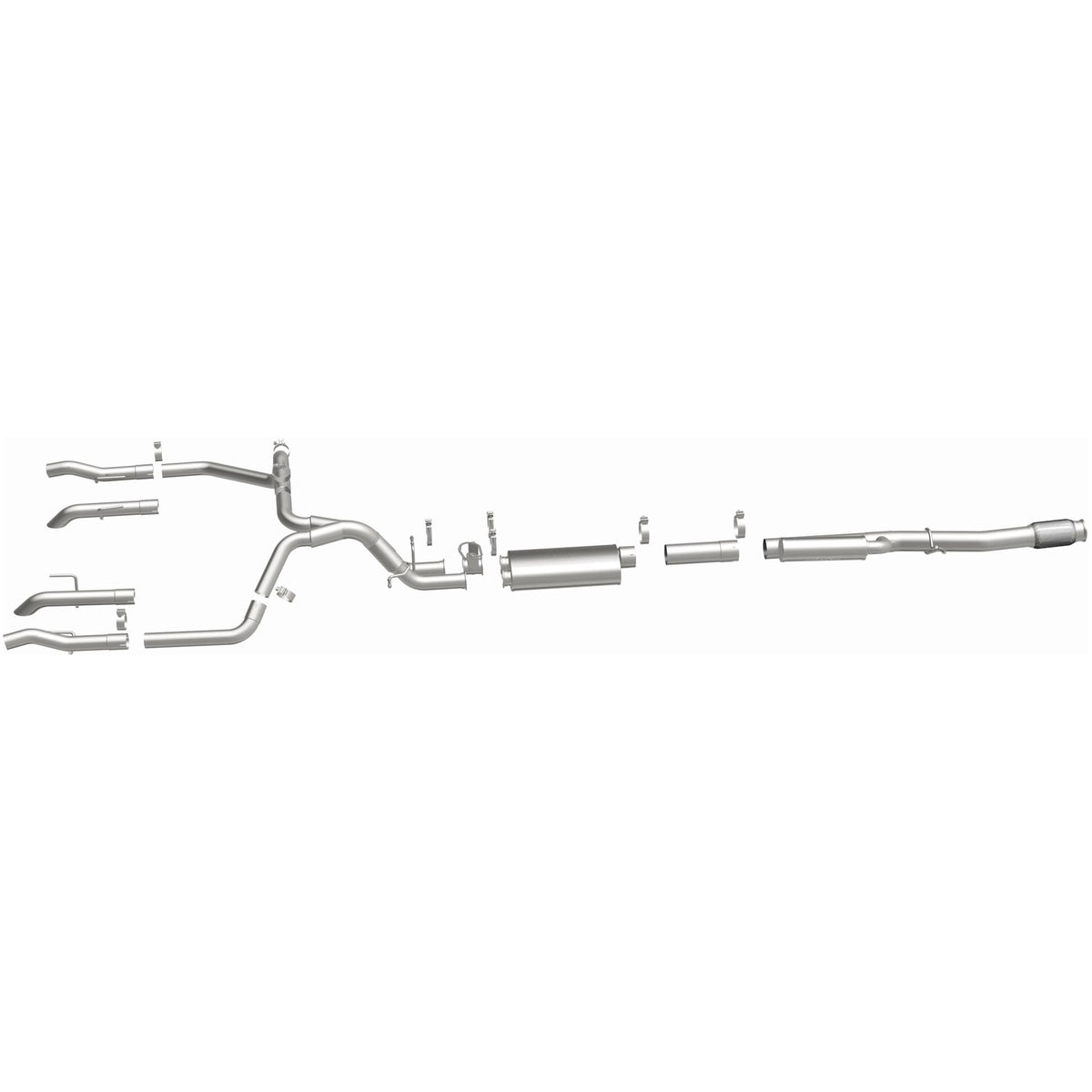 Linea de escape completa MagnaFlow Street Series Chevrolet Silverado ZR2 (21+)