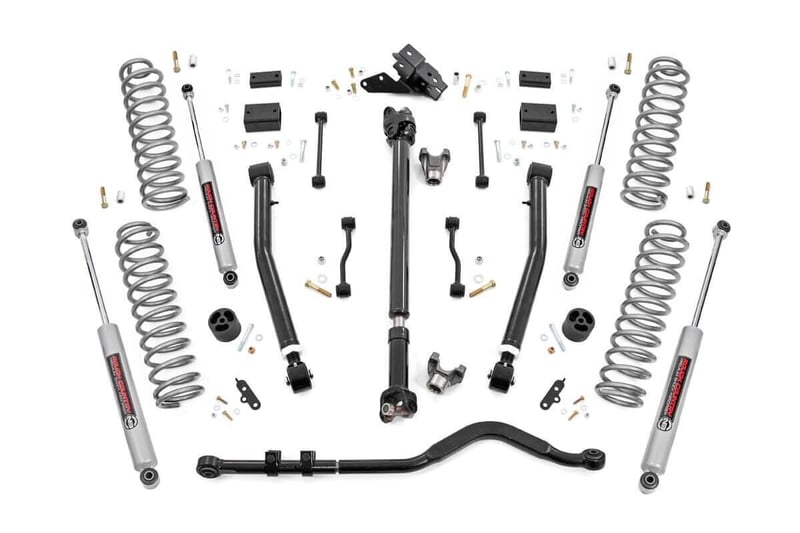 Kit de suspensión completa 3.5" Rough Country N3 Jeep Wrangler JL 2P (19+)
