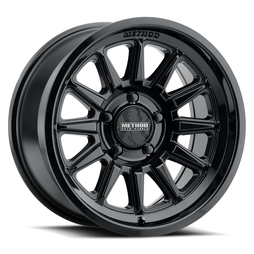 4 Llantas Method MR323 Gloss Black 17x9" 5x127