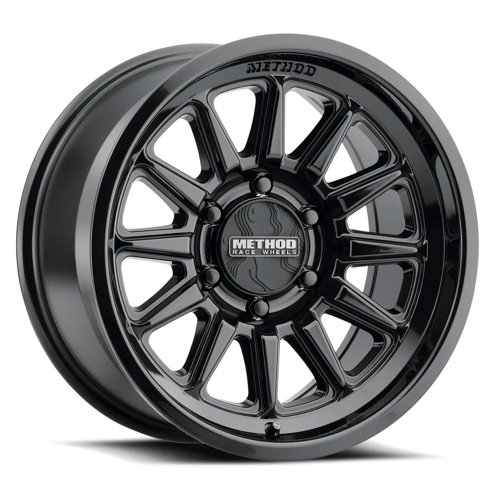 4 Llantas Method MR323 Gloss Black 17x8,5 6x139,7
