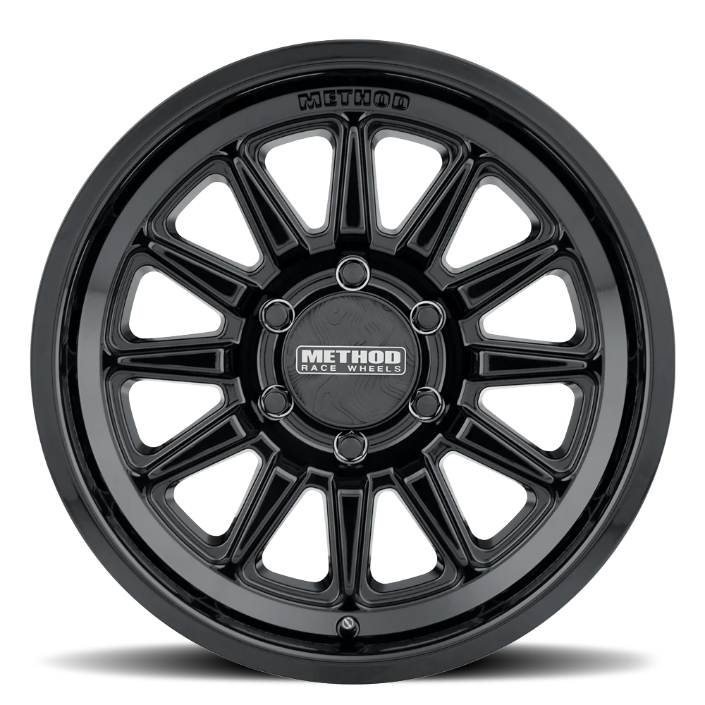 4 Llantas Method MR323 Gloss Black 17x9" 5x127