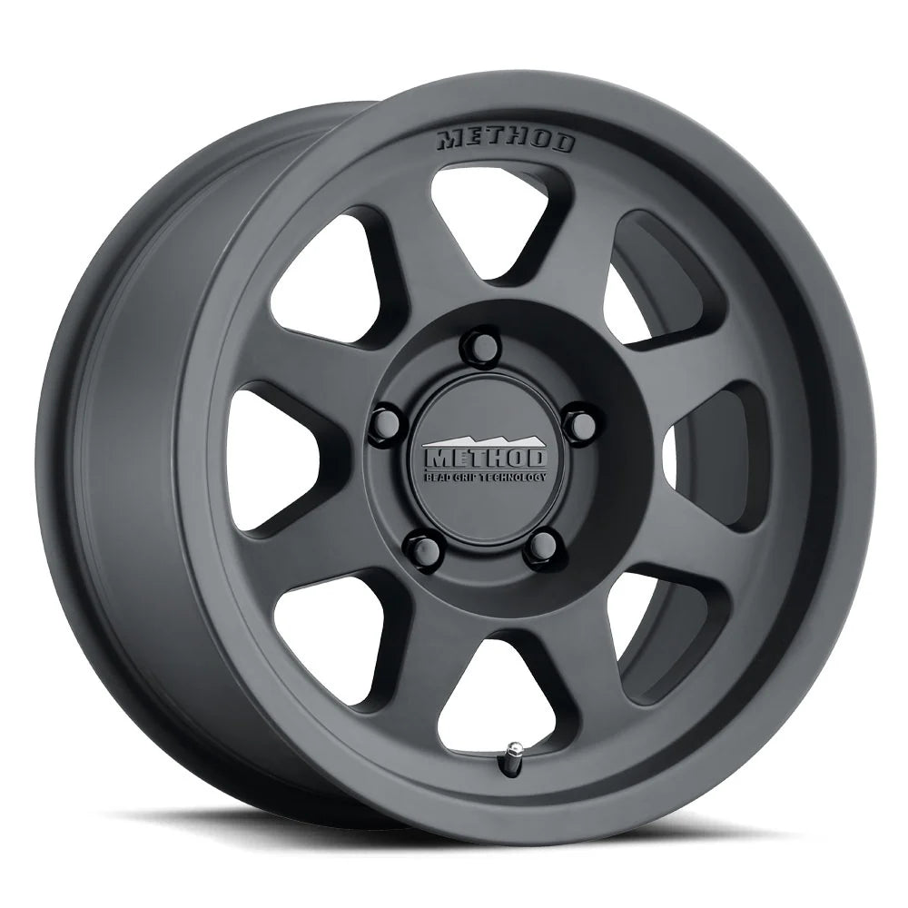 4 Llantas Method MR701 BeadGrip Matte Black 17x9" 6x139,7