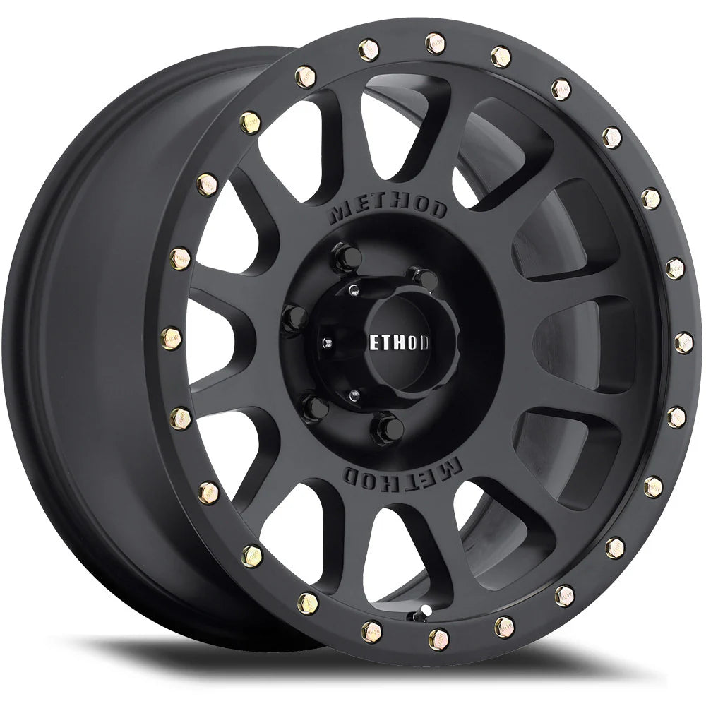 4 Llantas Method MR305 Matte Black 18x9" 6x139,7