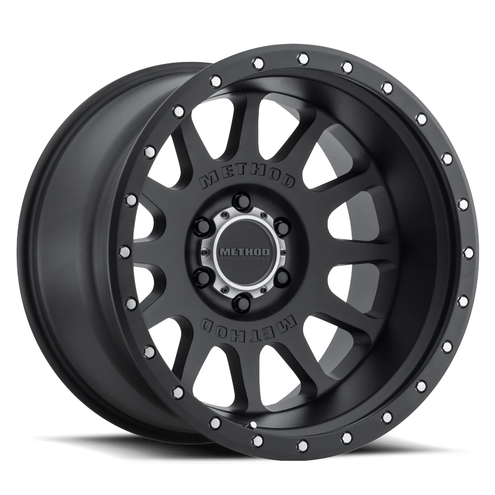 4 Llantas Method MR605 Matte Black 20x9" 6x135