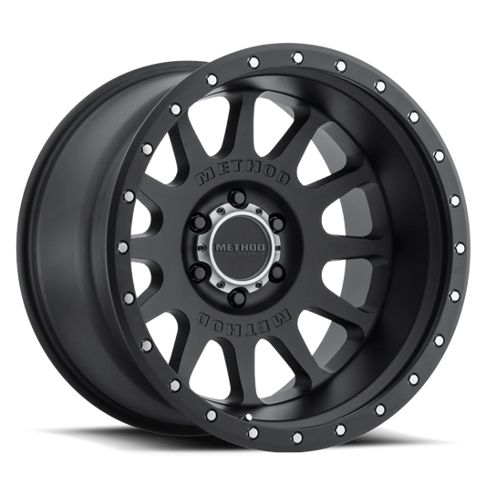 4 Llantas Method MR605 Matte Black 20x9" 6x135