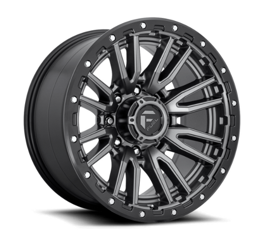 4 Llantas Fuel Rebel D680 Gray 20x9" 8x165