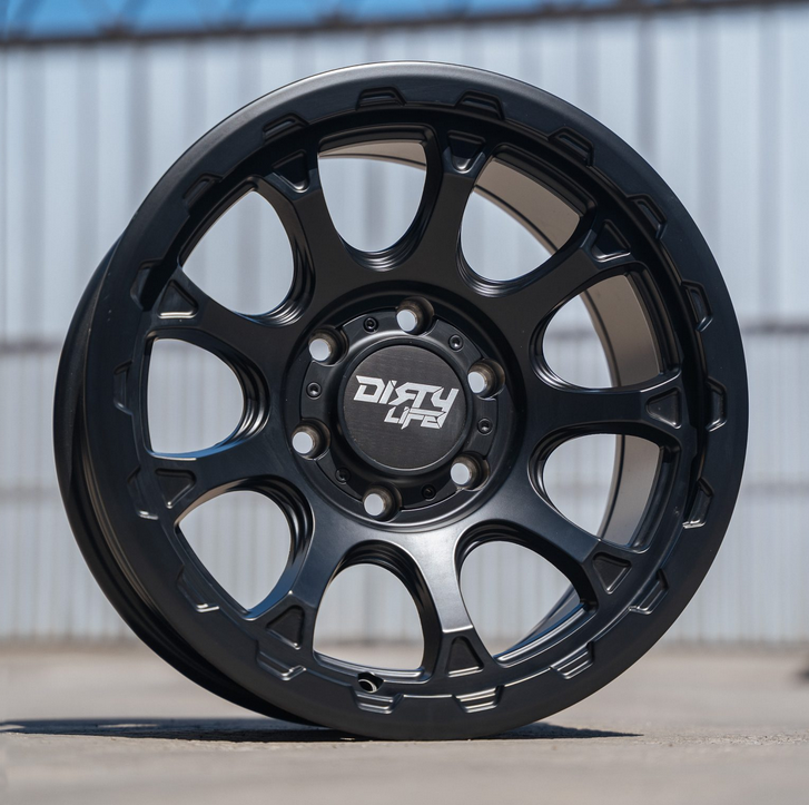 Llanta DIRTY LIFE 9307 DRIFTER 17×8,5 / 5×127 / -6 / S-BLK / 4 unidades