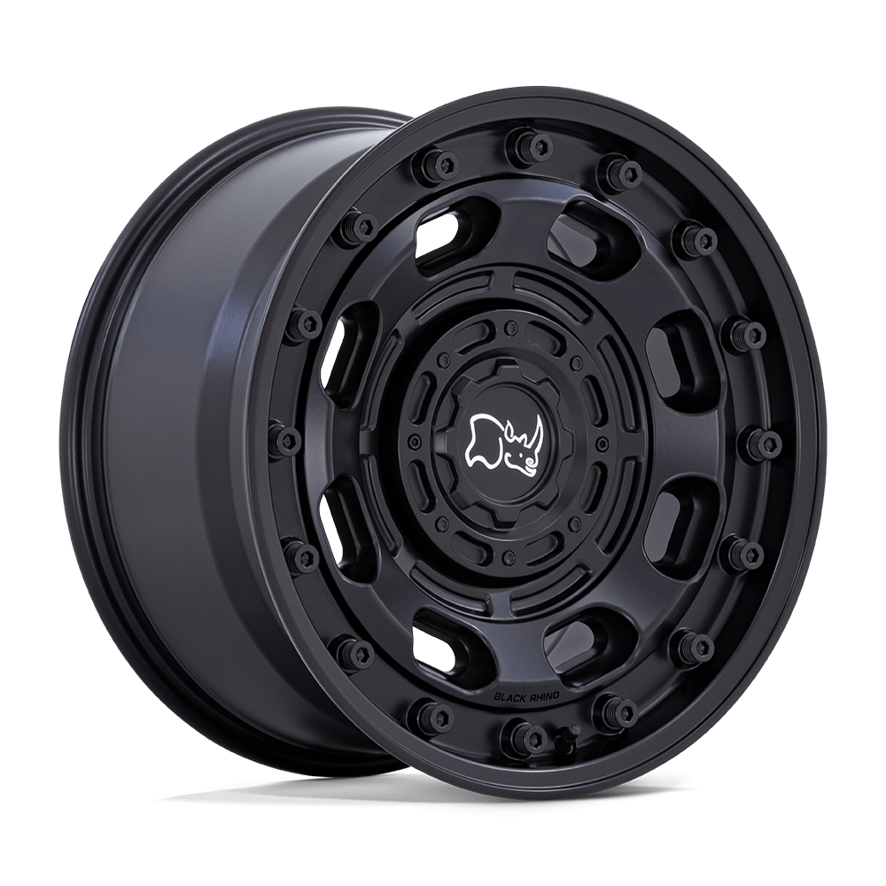 4 Llantas Black Rhino Atlas Matte Black 17x8,5" 6x135/139,7