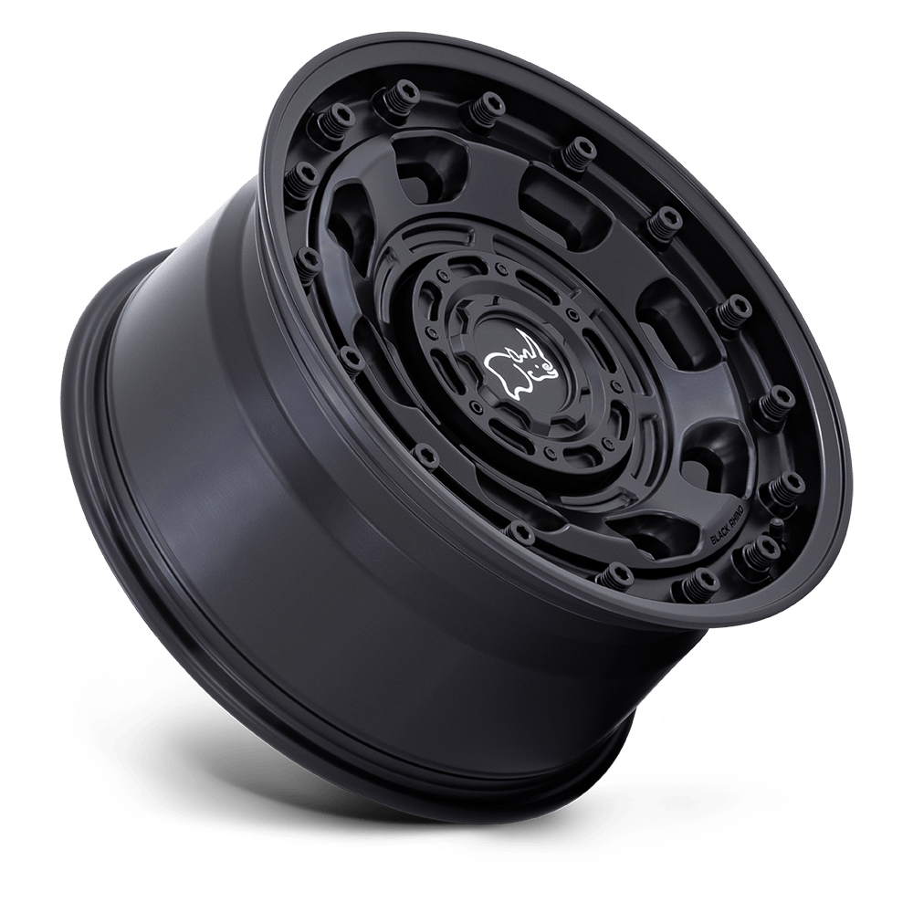 4 Llantas Black Rhino Atlas Matte Black 17x8,5" 6x135/139,7