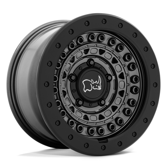 4 Llantas Black Rhino Barricade GunBlack w/ Black Rock 20x9" 6x139,7