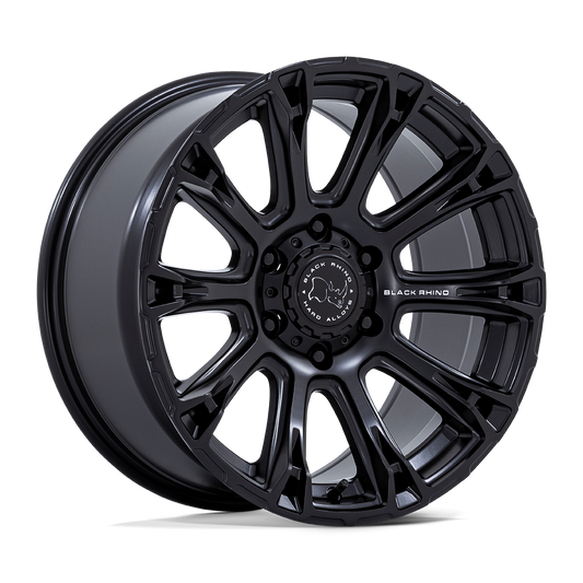 4 Llantas Black Rhino DiamondBack Matte Black 17x9" 6x139,7