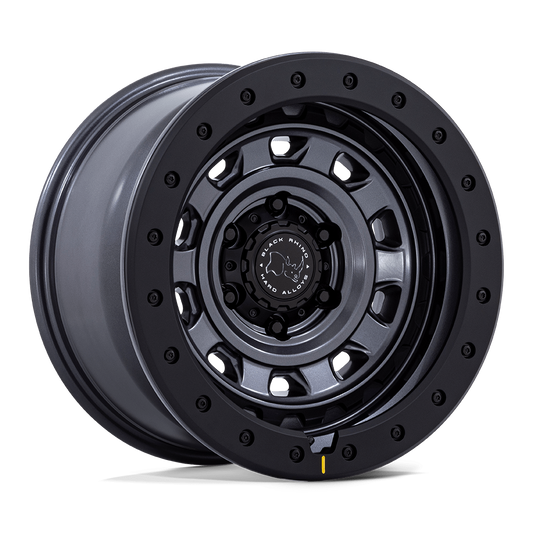4 Llantas Black Rhino Xplorer Matte GunMetal w/ Matte Black Lip 17x9" 6x139,7