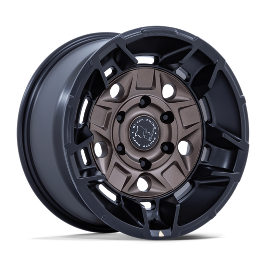 4 Llantas Black Rhino Guard Burnt Bronze w/ Matte Black Lip 17x8,5 6x139,7