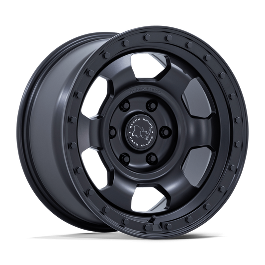 4 Llantas Black Rhino Trooper Matte Black 17x8,5" 6x139,7