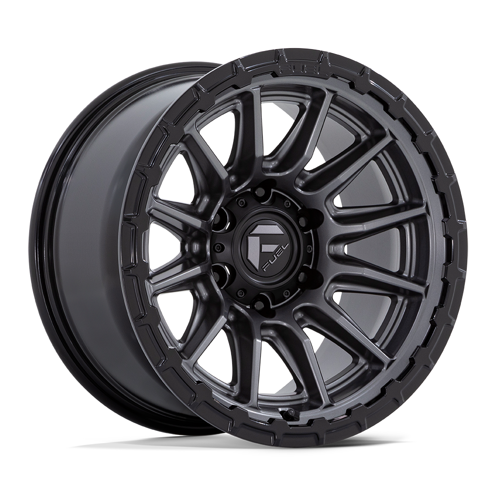 4 Llantas Fuel Piston FC866AB GunMetal 20x9" 6x139,7