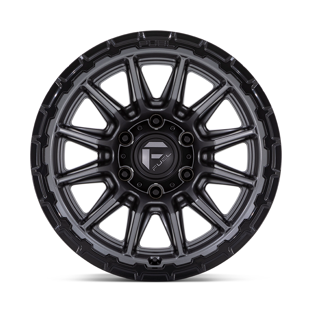 4 Llantas Fuel Piston FC866AB GunMetal 20x9" 6x139,7