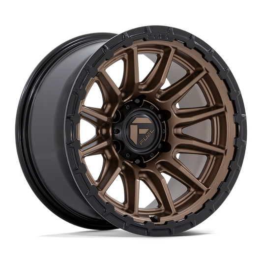 4 Llantas Fuel Piston FC866ZB Bronze 17x9" 6x135