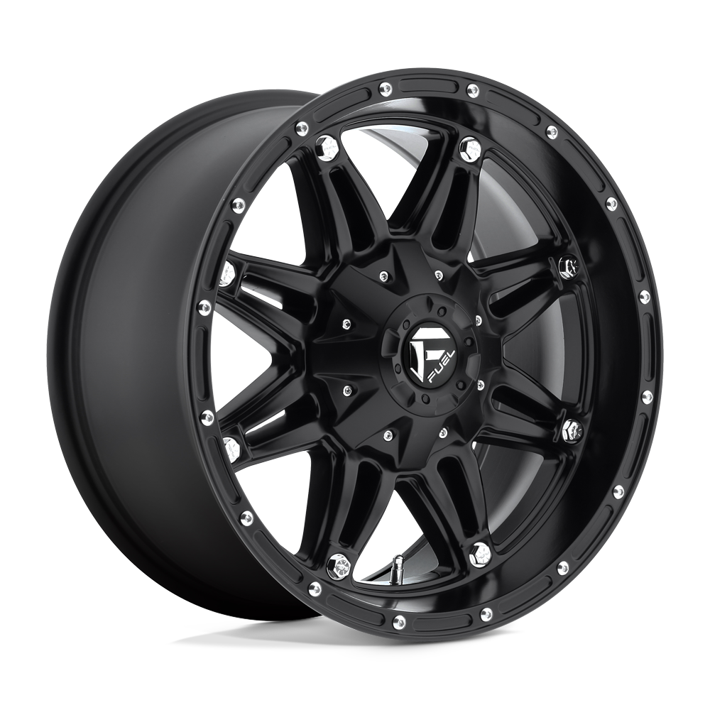 4 Llantas Fuel Hostage D531 Black 20x9" 6x139,7