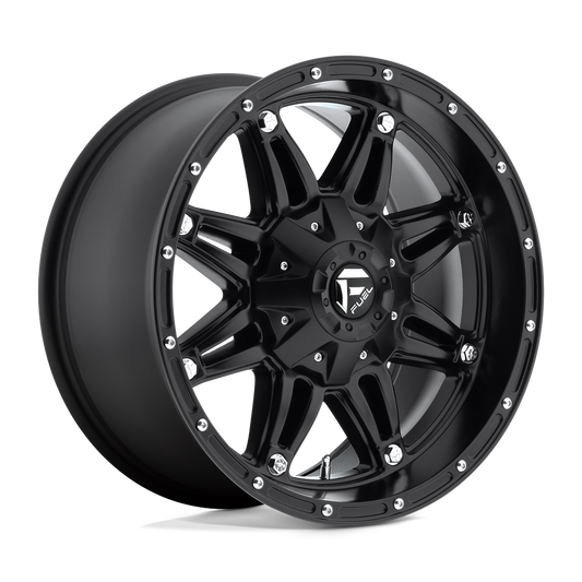 4 Llantas Fuel Hostage D531 Black 20x9" 6x139,7