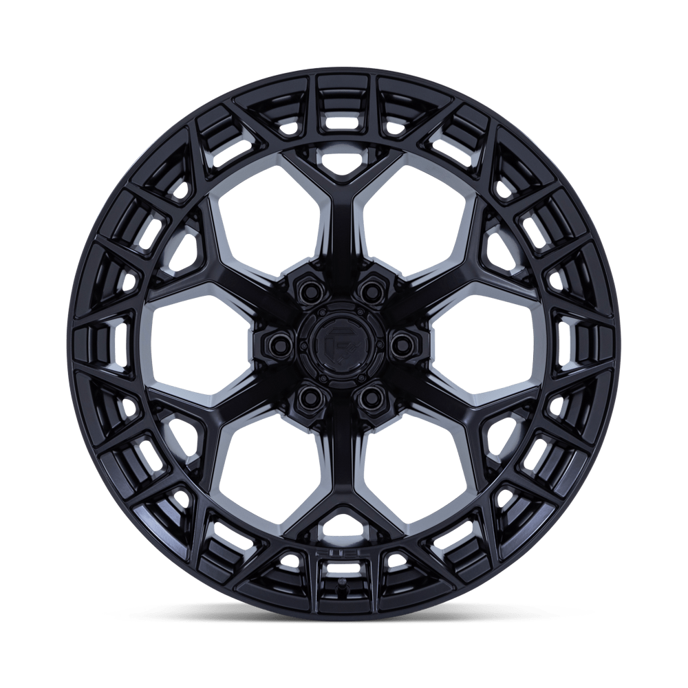4 Llantas Fuel Charger FC873MX Blackout 17x9" 6x135