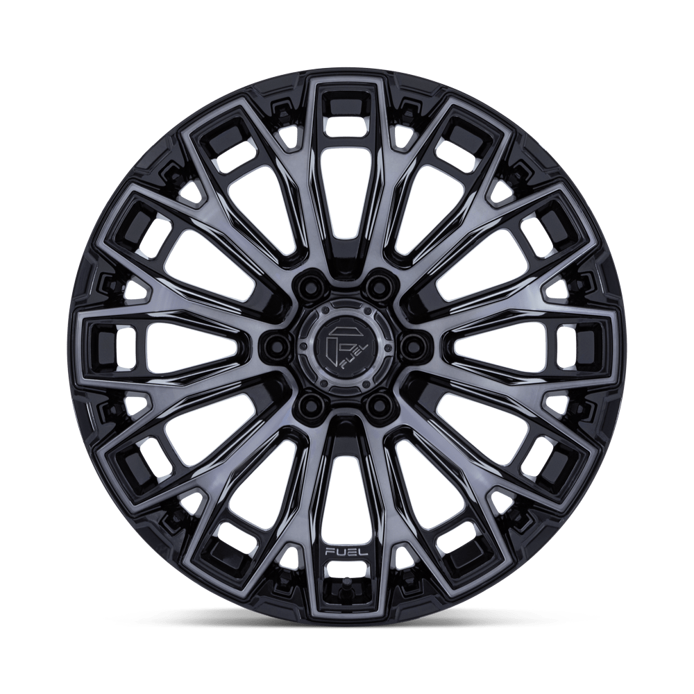 4 Llantas Fuel Trax FC882BT Gloss Black Machined Face DTCC 17x9" 6x139,7