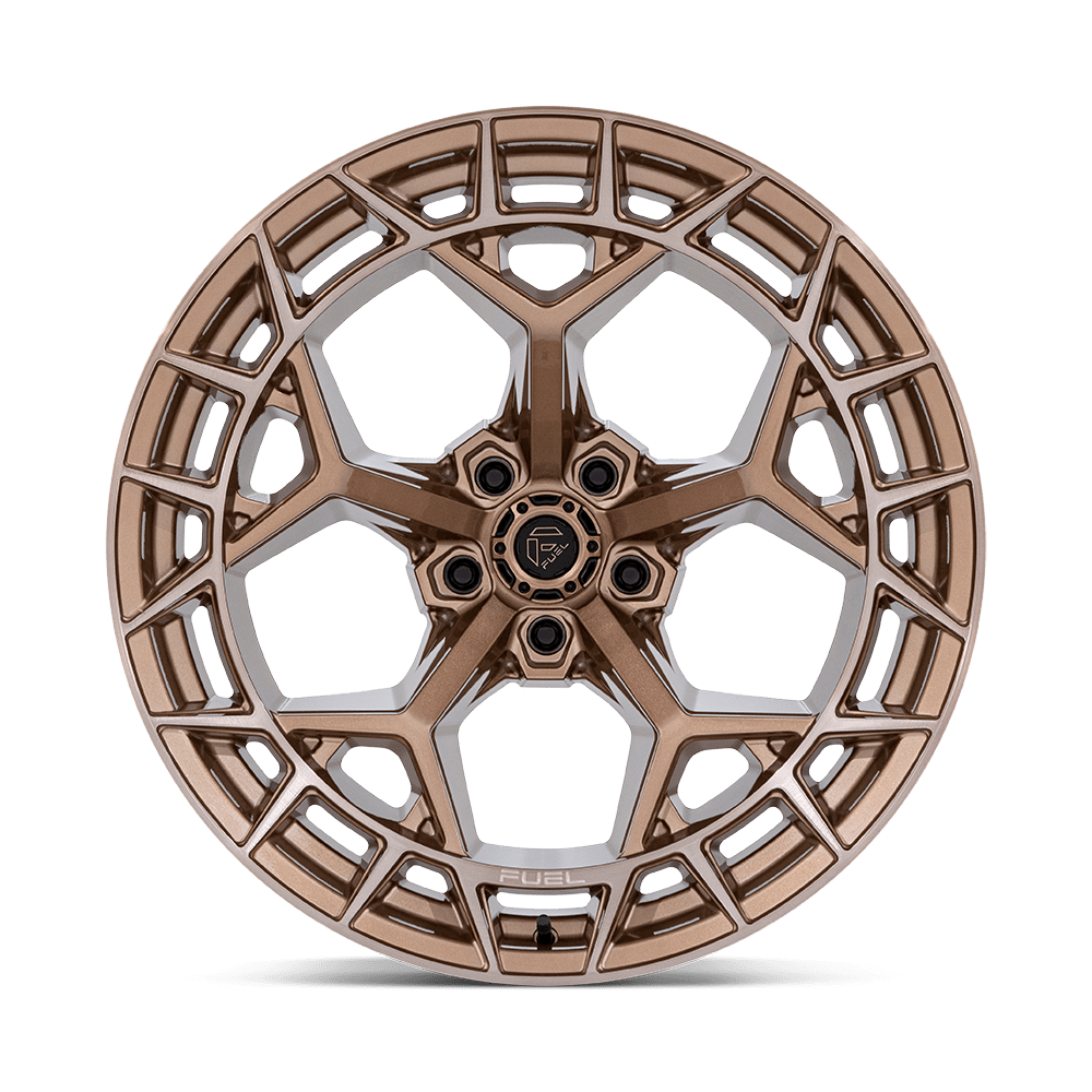 4 Llantas Fuel Charger FC873ZR Platinum Bronze 17x9" 6x139,7