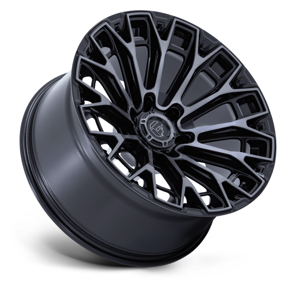 4 Llantas Fuel Trax FC882BT Gloss Black Machined Face DTCC 17x9" 6x139,7
