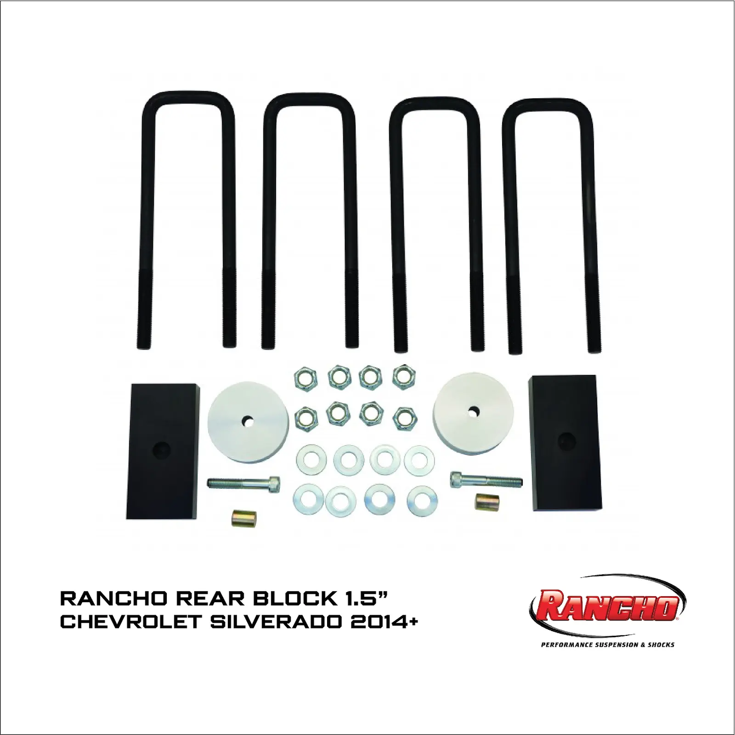 Levante Trasero 1,5" Rancho Chevrolet Silverado (14+)
