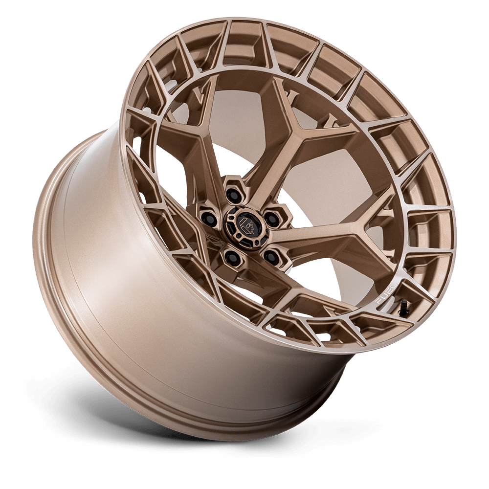 4 Llantas Fuel Charger FC873ZR Platinum Bronze 20x9" 6x139,7