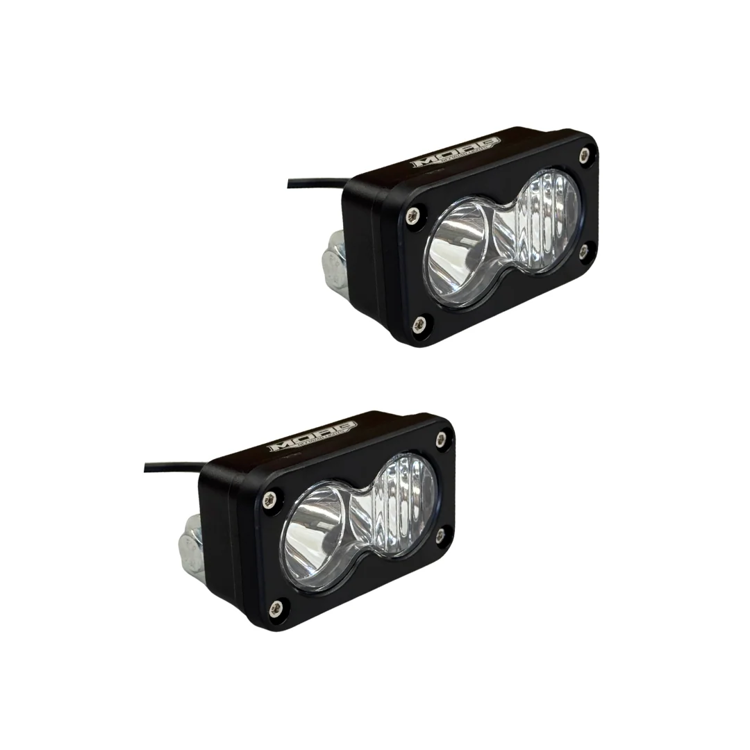 Par de focos LED 40W rectangulares luz blanca MOAB