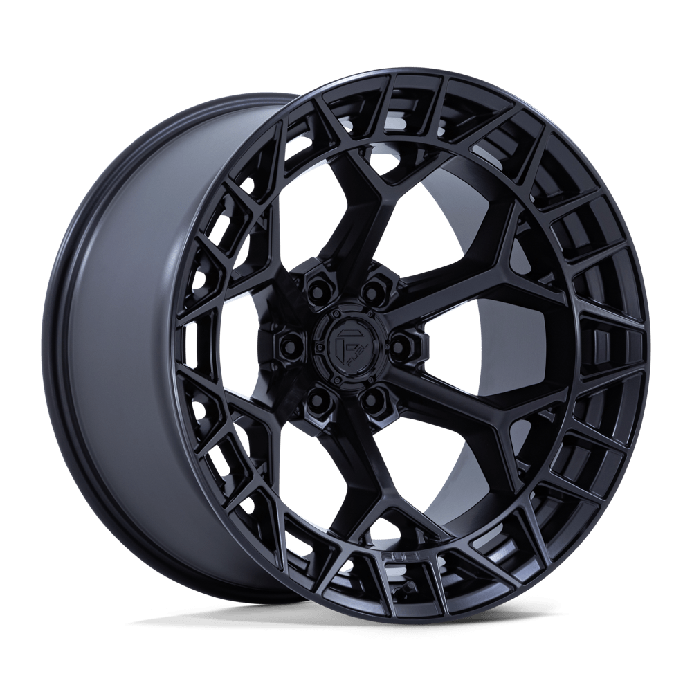 4 Llantas Fuel Charger FC873MX Blackout 17x9" 6x139,7