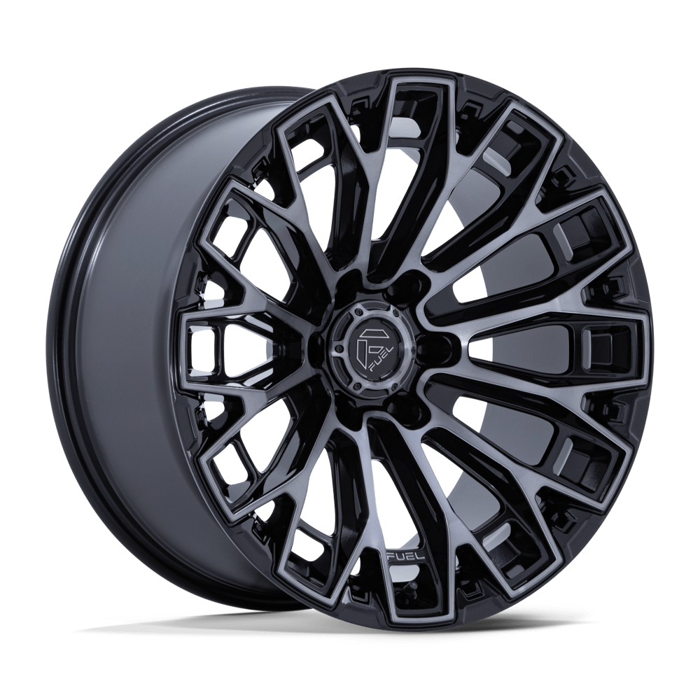 4 Llantas Fuel Trax FC882BT Gloss Black Machined Face DTCC 17x9" 6x139,7