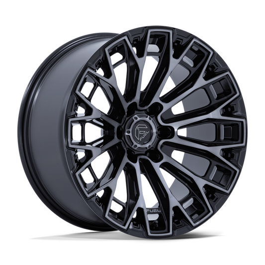 4 Llantas Fuel Trax FC882BT Gloss Black Machined Face DTCC 17x9" 6x139,7