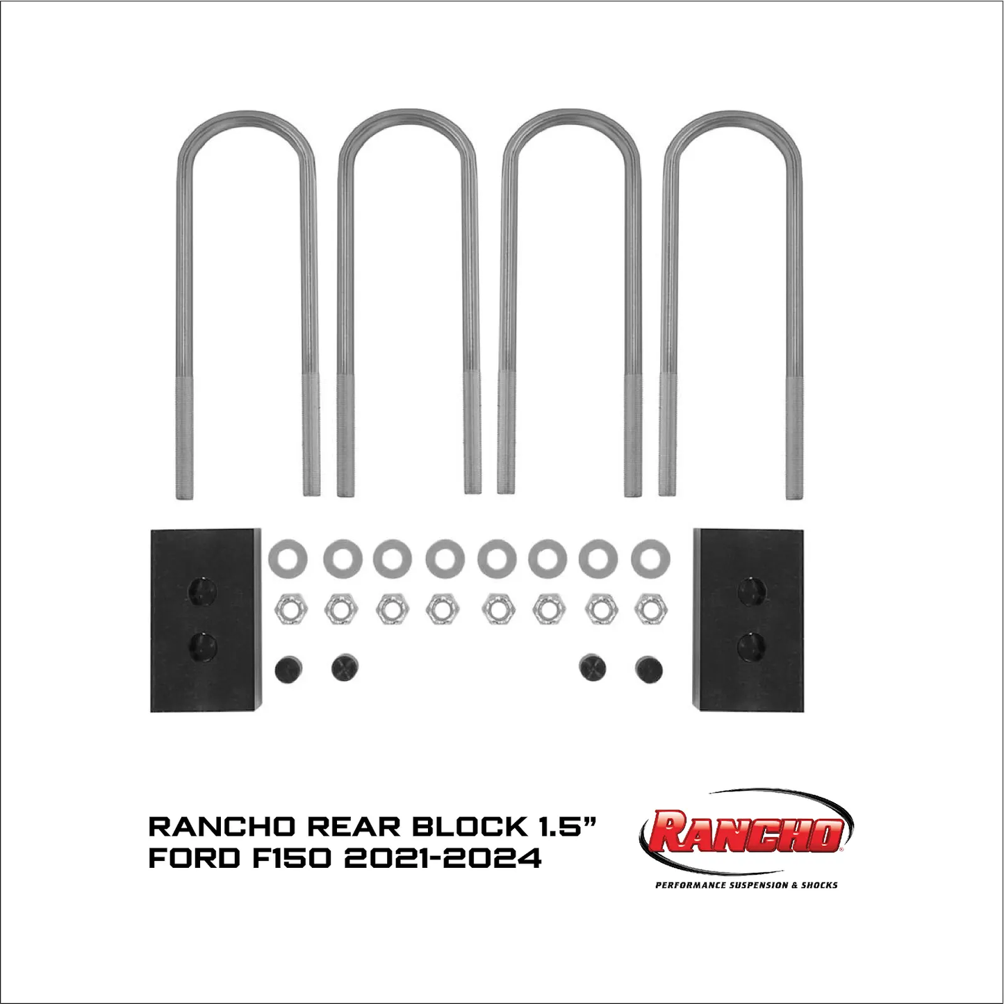 Levante Trasero 1,5" Rancho Ford F150 (21+)
