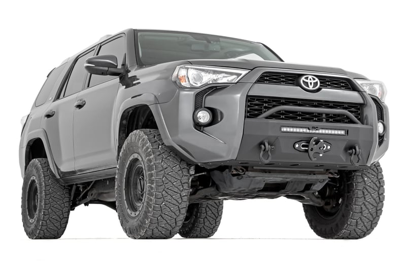 Bumper delantero con barra LED Rough Country Toyota 4Runner (14-22)