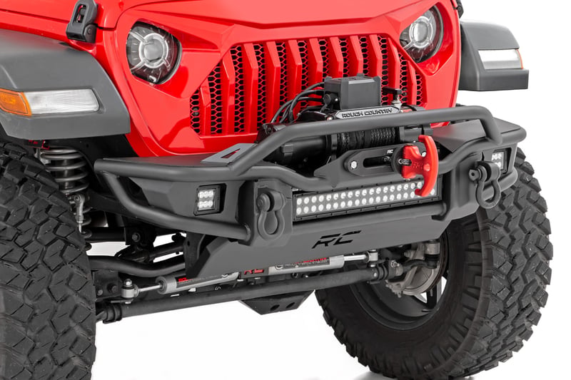Bumper delantero tubular Rough Country Jeep Wrangler JL (19+)