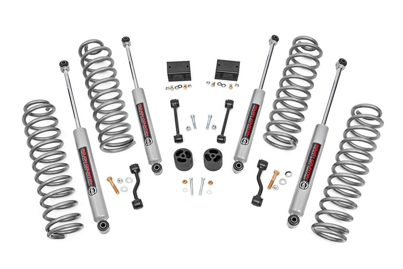 Kit de suspensión completa 2.5" Rough Country N3 Jeep Wrangler JL 4P (19+)