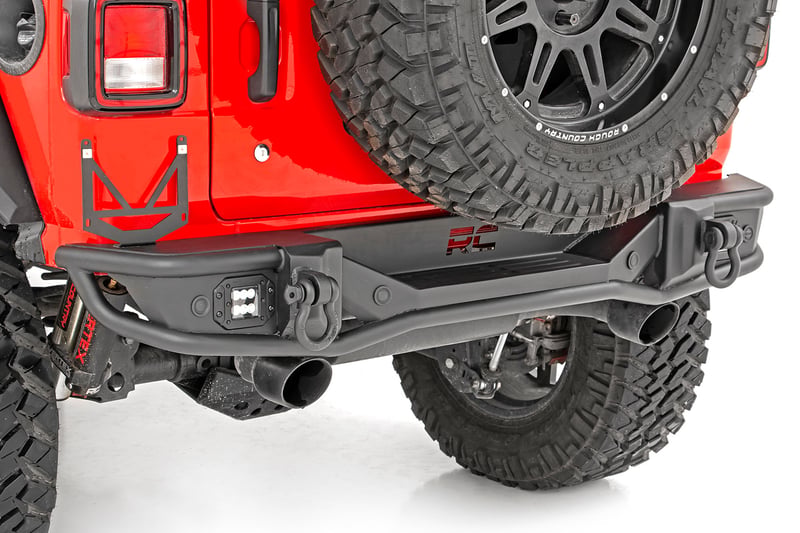 Bumper trasero tubular Rough Country Jeep Wrangler JL (19+)