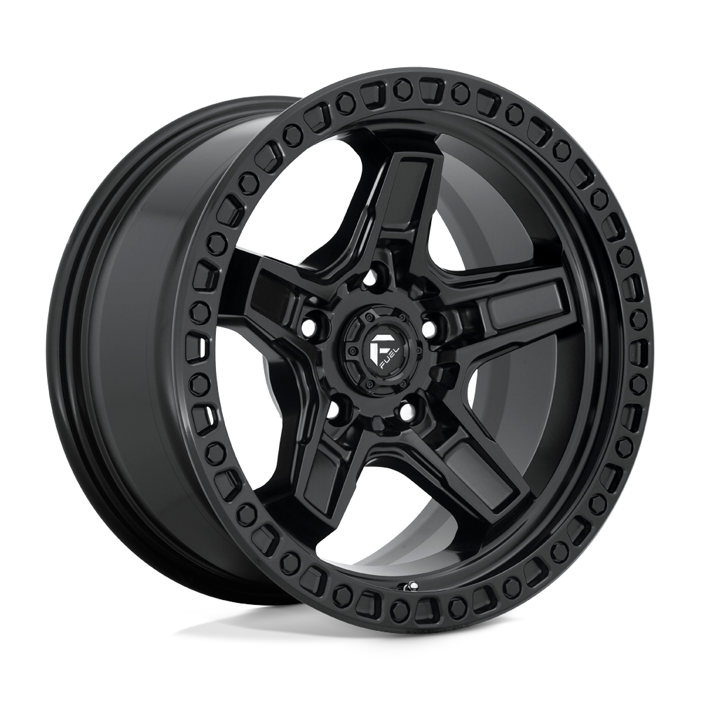 4 Llantas Fuel Kicker D697 Black 17x9" 5x127