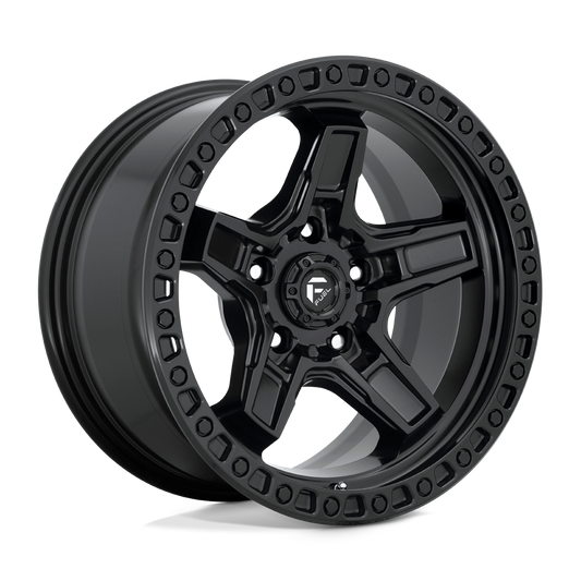 4 Llantas Fuel Kicker D697 Black 17x9" 5x127