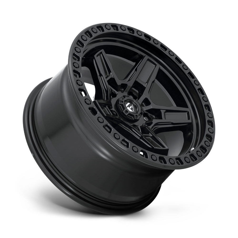4 Llantas Fuel Kicker D697 Black 17x9" 5x127