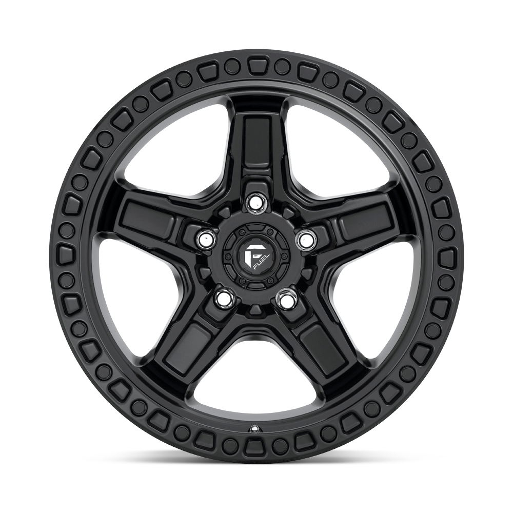 4 Llantas Fuel Kicker D697 Black 17x9" 5x127