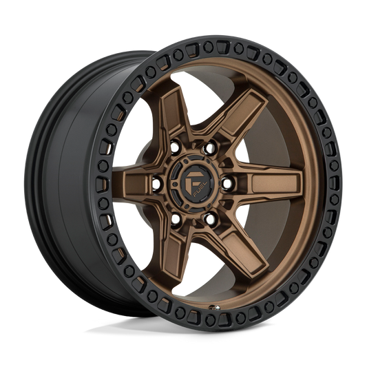 4 Llantas Fuel Kicker D699 Bronze 17x9" 6x139,7